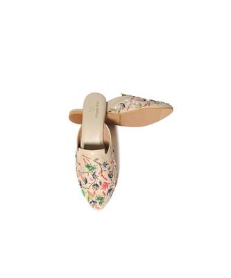 Sandra Cream Slipon Mules 4