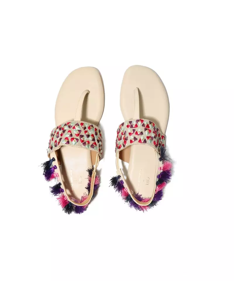 ELISE CREAM FLATS
