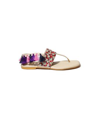 Elise Cream Flats 2