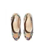 Shira Beige Block Heels