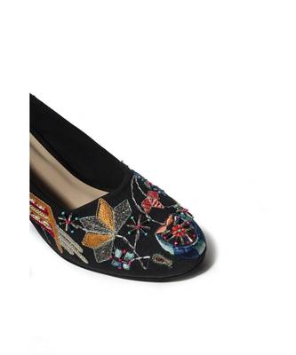Oriel Black Court Heels 5