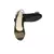 CLIO BLACK SANDAL FLATS