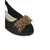 CLIO BLACK SANDAL FLATS