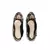 Zenia Black Embroidered Block Heels