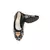 Zenia Black Embroidered Block Heels