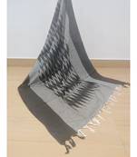 black cotton ikkat dupatta