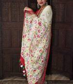 Unitex Fashion  White Linen digital floral printed saree