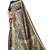 blue woven art silk saree with blouse