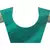 green woven art silk saree with blouse