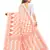 Orange woven cotton silk saree with blouse