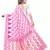 Pink woven cotton silk saree with blouse