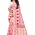 Red woven cotton silk saree with blouse