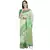 Green woven art silk saree with blouse
