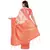 Red woven art silk saree with blouse