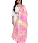 Multicolor Cotton Doriya Gota Patti Work Dupatta