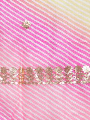 Multicolor Cotton Doriya Gota Patti Work Dupatta 4