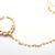 Gold kundan nose-ring
