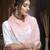 Pink thread embroidery georgette salwar