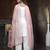 Pink thread embroidery georgette salwar