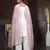 Pink thread embroidery georgette salwar