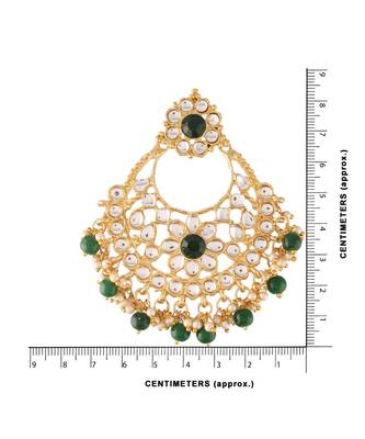 Traditional Kundan & Chandbali Earrings for Women/Girls (E2862G) 3