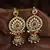 Traditional Gold Plated With Stunning Antique Finish Kundan & Pearl Jhumka Earrings for Women