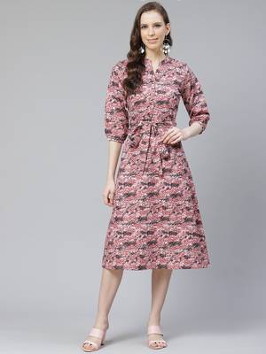 Multicolor printed rayon kurtas-and-kurtis 1