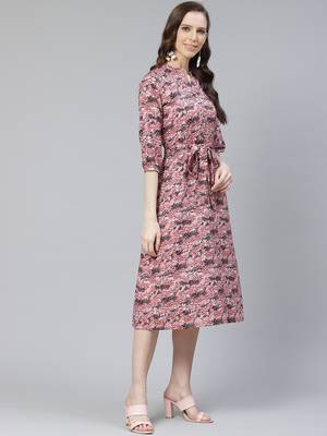Multicolor printed rayon kurtas-and-kurtis 2