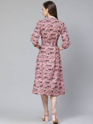 Multicolor printed rayon kurtas-and-kurtis 3