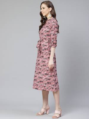 Multicolor printed rayon kurtas-and-kurtis 5