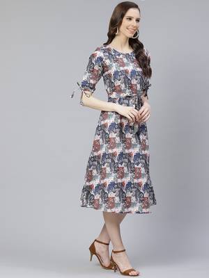 Multicolor printed rayon kurtas-and-kurtis 2