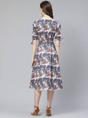 Multicolor printed rayon kurtas-and-kurtis 3