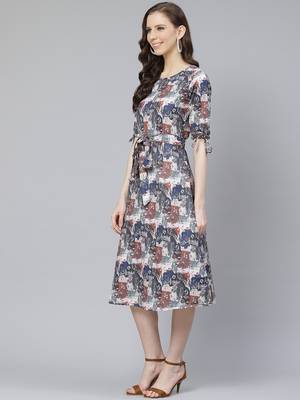 Multicolor printed rayon kurtas-and-kurtis 5