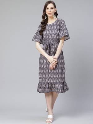 Multicolor printed rayon kurtas-and-kurtis 1