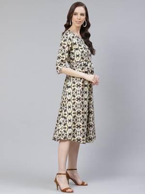 Multicolor printed rayon kurtas-and-kurtis 2