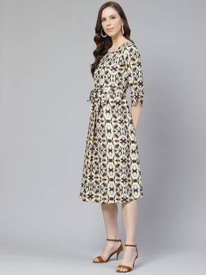 Multicolor printed rayon kurtas-and-kurtis 5