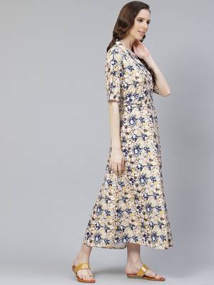 Multicolor printed rayon kurtas-and-kurtis 2