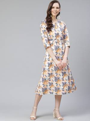Multicolor printed rayon kurtas-and-kurtis 1
