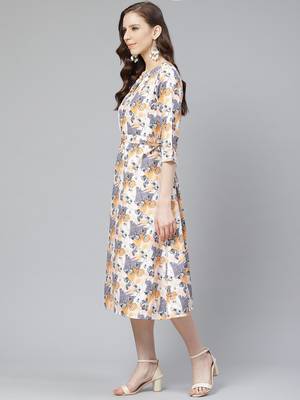 Multicolor printed rayon kurtas-and-kurtis 5