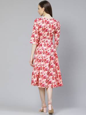 Multicolor printed rayon kurtas-and-kurtis 3