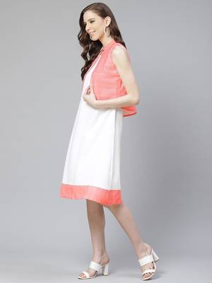 Cream printed rayon kurtas-and-kurtis 5