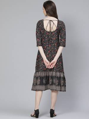 Multicolor printed rayon kurtas-and-kurtis 3