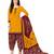 Women's Mustard & Maroon Cotton Printed Readymade Patiyala Suit Set