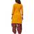 Women's Mustard & Maroon Cotton Printed Readymade Patiyala Suit Set