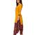 Women's Mustard & Maroon Cotton Printed Readymade Patiyala Suit Set