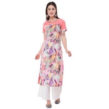 Multicolor embroidered cotton cotton-kurtis 1
