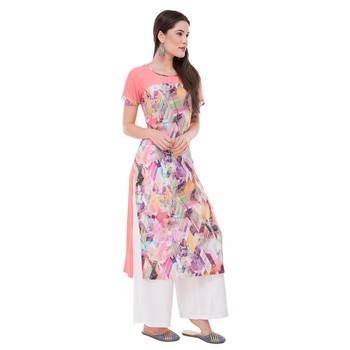 Multicolor embroidered cotton cotton-kurtis 3