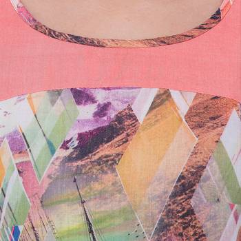 Multicolor embroidered cotton cotton-kurtis 4