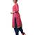 Women's Pink & Blue Cotton Printed Readymade Patiyala Suit Set with matching mask