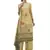 Gold digital print pure silk salwar